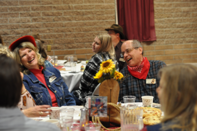 Group of people at table